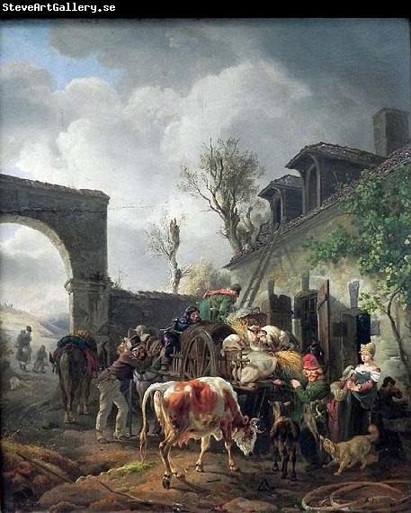 Peter von Hess Plundering Cossacks